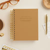 Day Designer 2026 weekly planner: caramel latte pebble texture beautiful cover agenda book