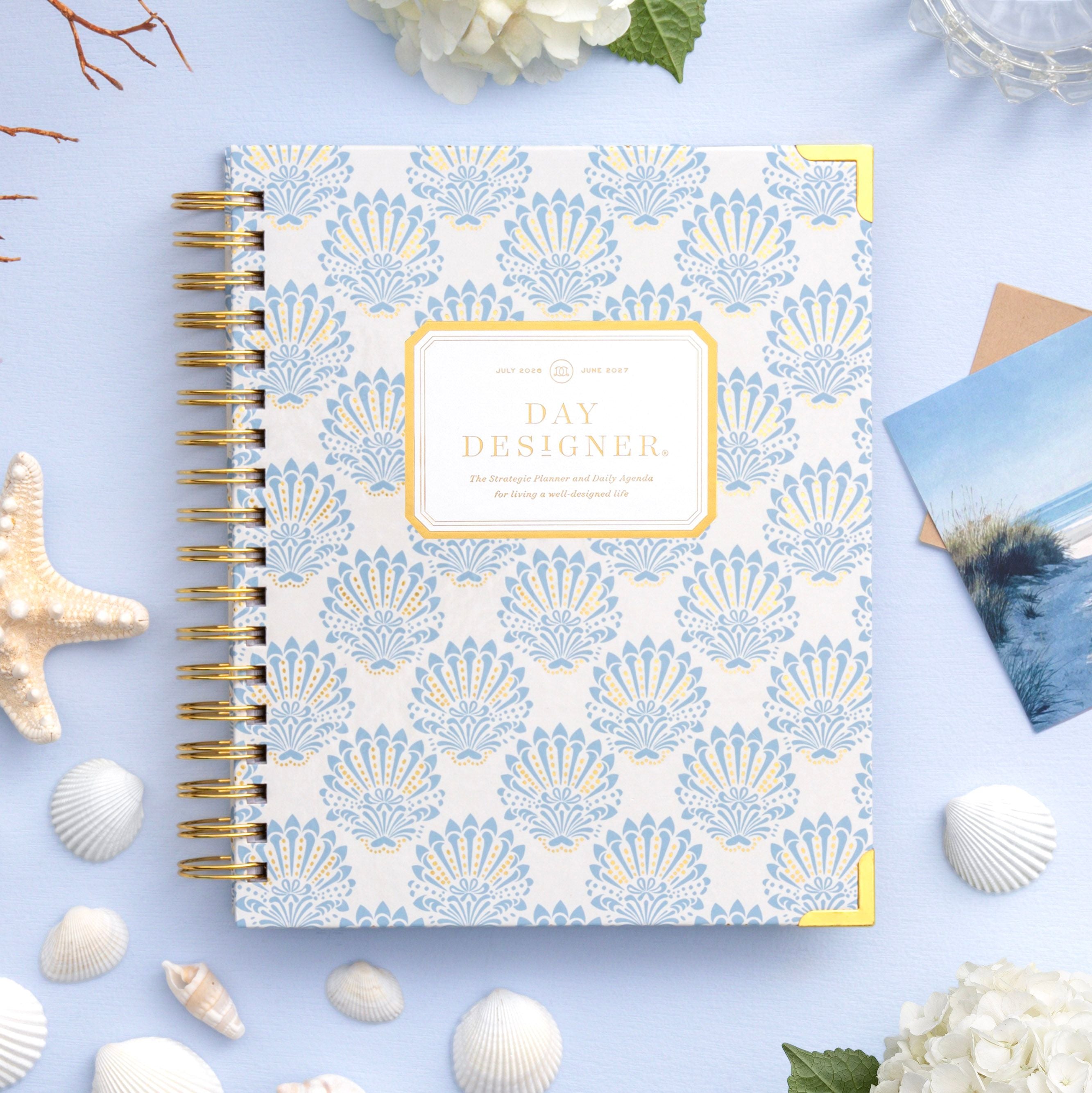 2026-27 Daily Planner: Grand Shell