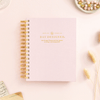 Day Designer 2024 mini daily planner: Peony Bookcloth beautiful cover agenda book