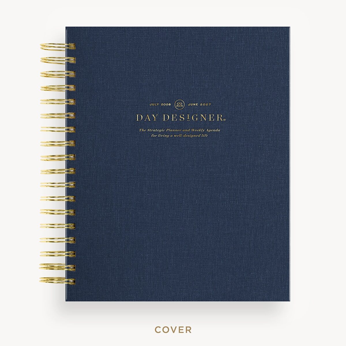 2026-27 Weekly Planner: Navy Bookcloth