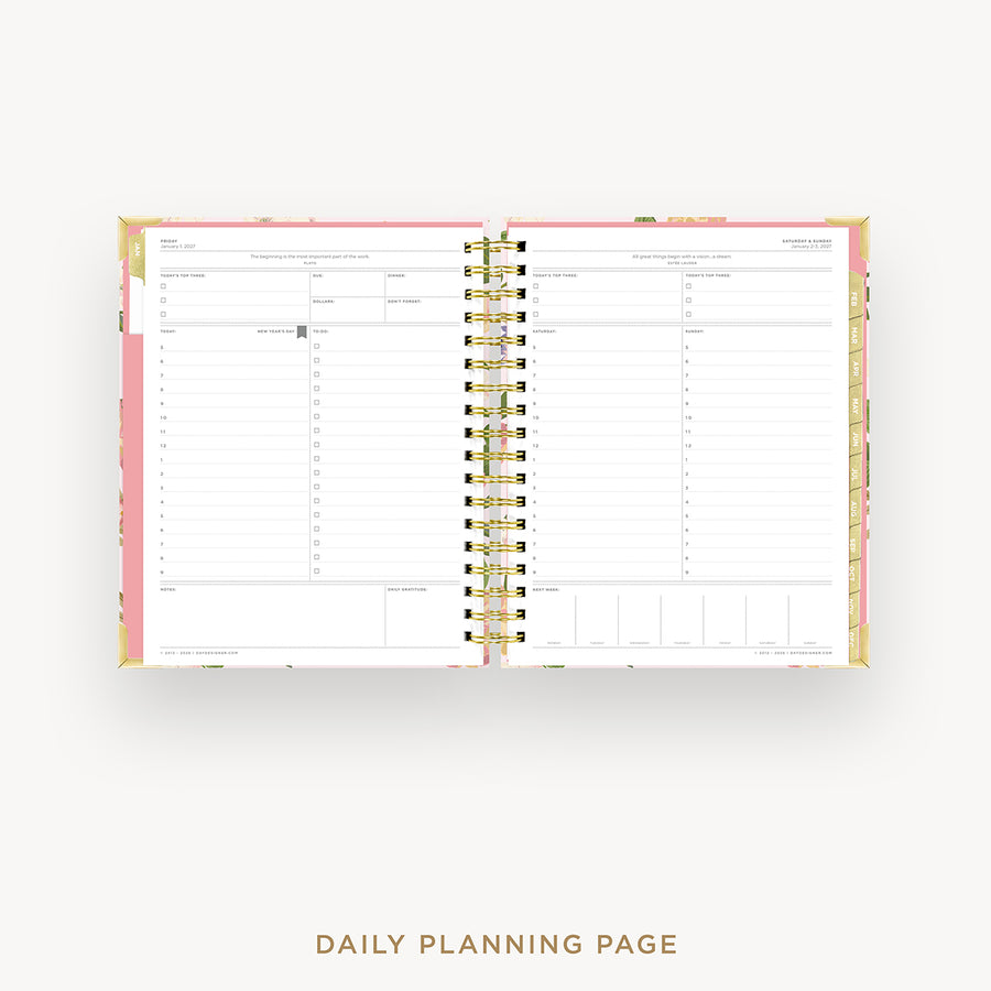 2027 Daily Planner: Heirloom