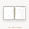 2027 Daily Planner: Charcoal Bookcloth