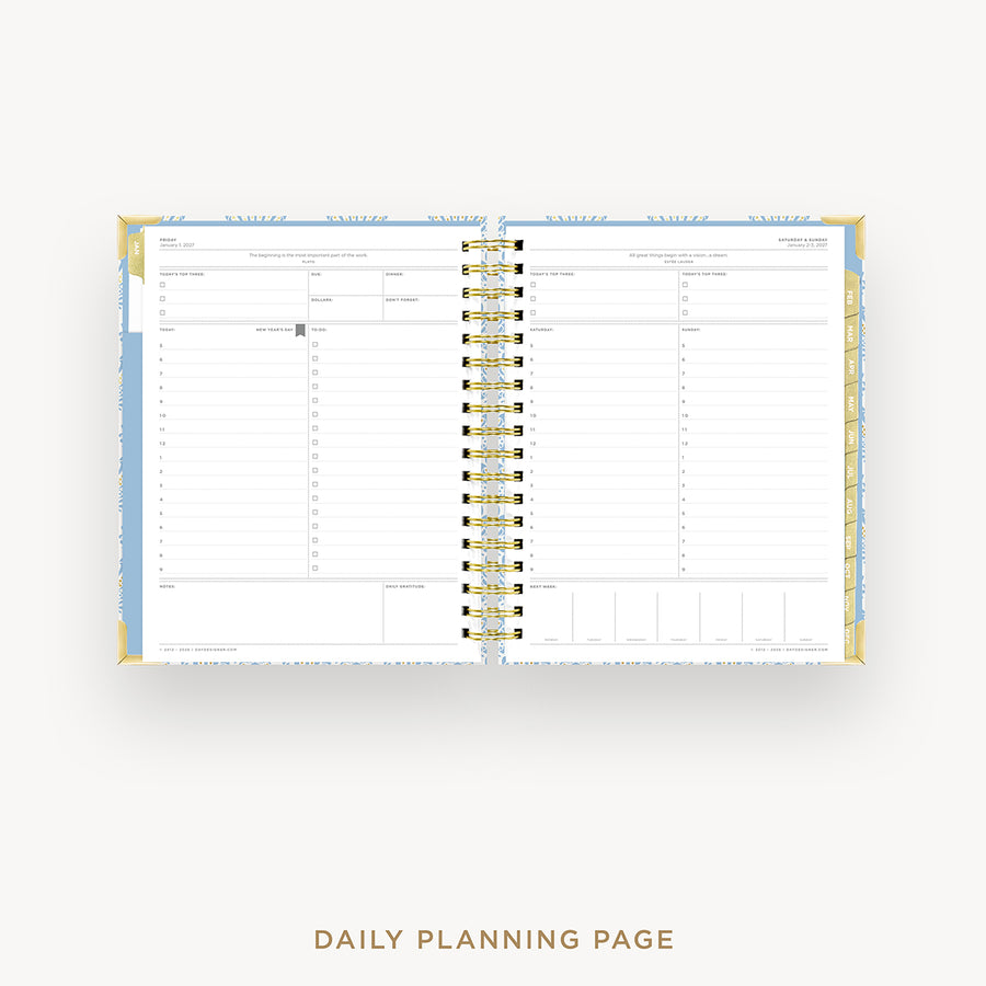 2027 Daily Planner: Grand Shell