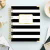 2027 Weekly Planner: Black Stripe