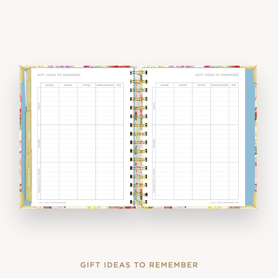 Day Designer 2026 mini weekly planner: oh so lovely cover with gift ideas pages