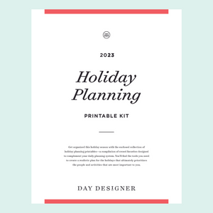 Day Designer Daily Planner Printable Template in PDF & Word