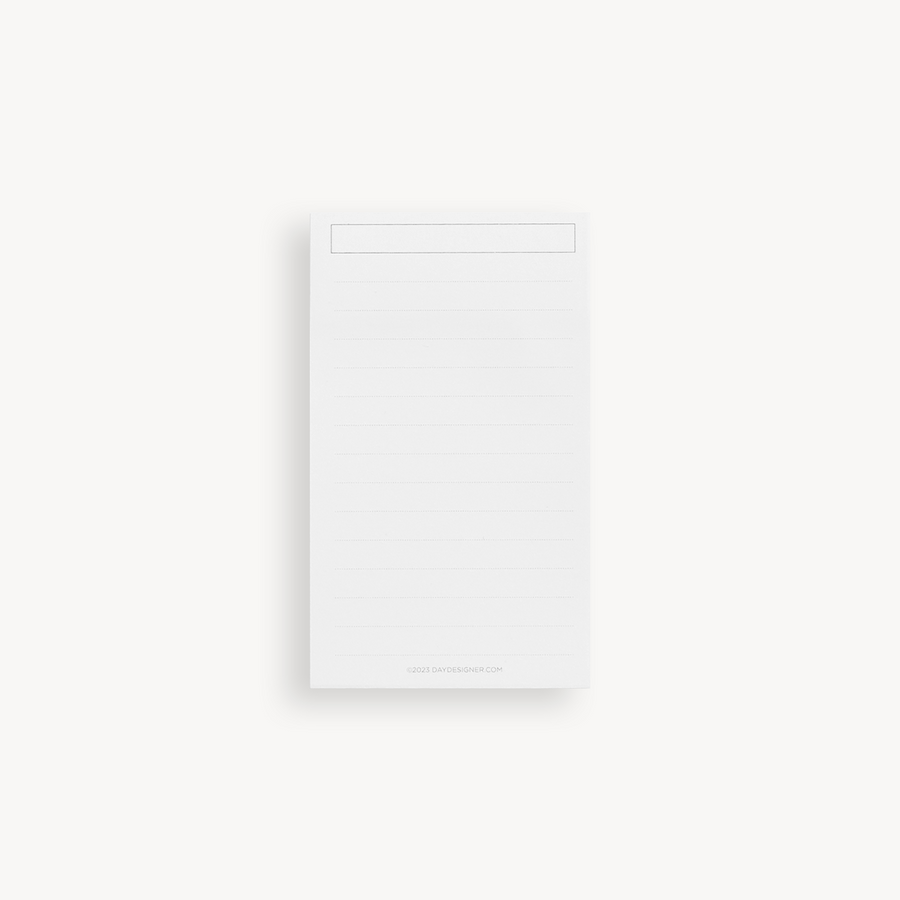 mini lined mini sticky notes on a white background
