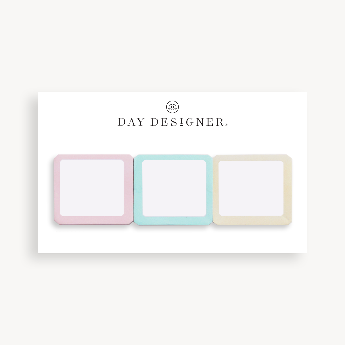 Monthly Sticky Notes: 3-Pack Set