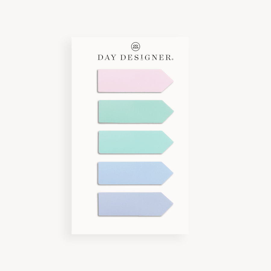 Flag Sticky Notes: 5-Pack Set | Accessories | Day Designer