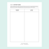 Free 2025 Intentions Printable