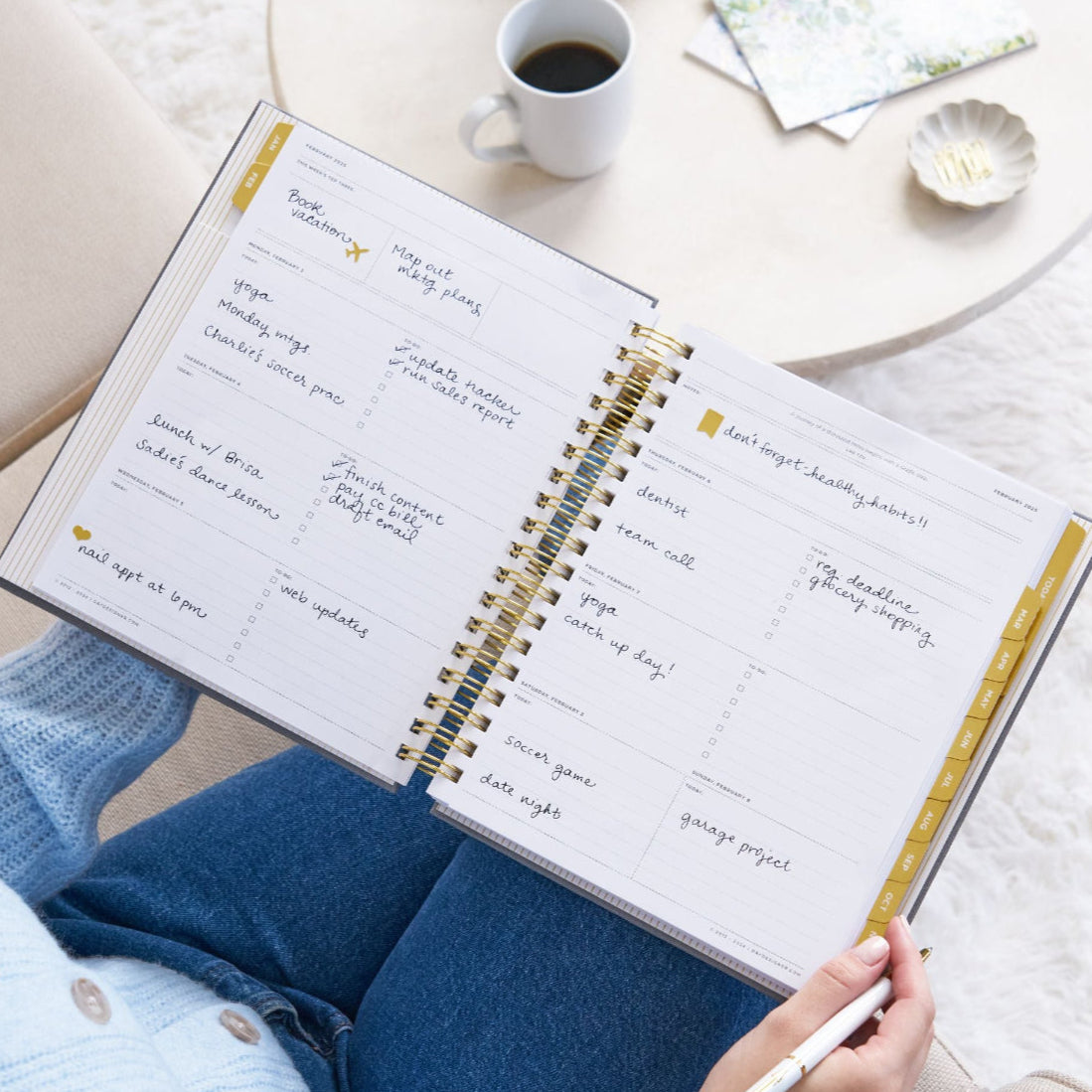 2026 Mini Weekly Planner: Sea and Sky