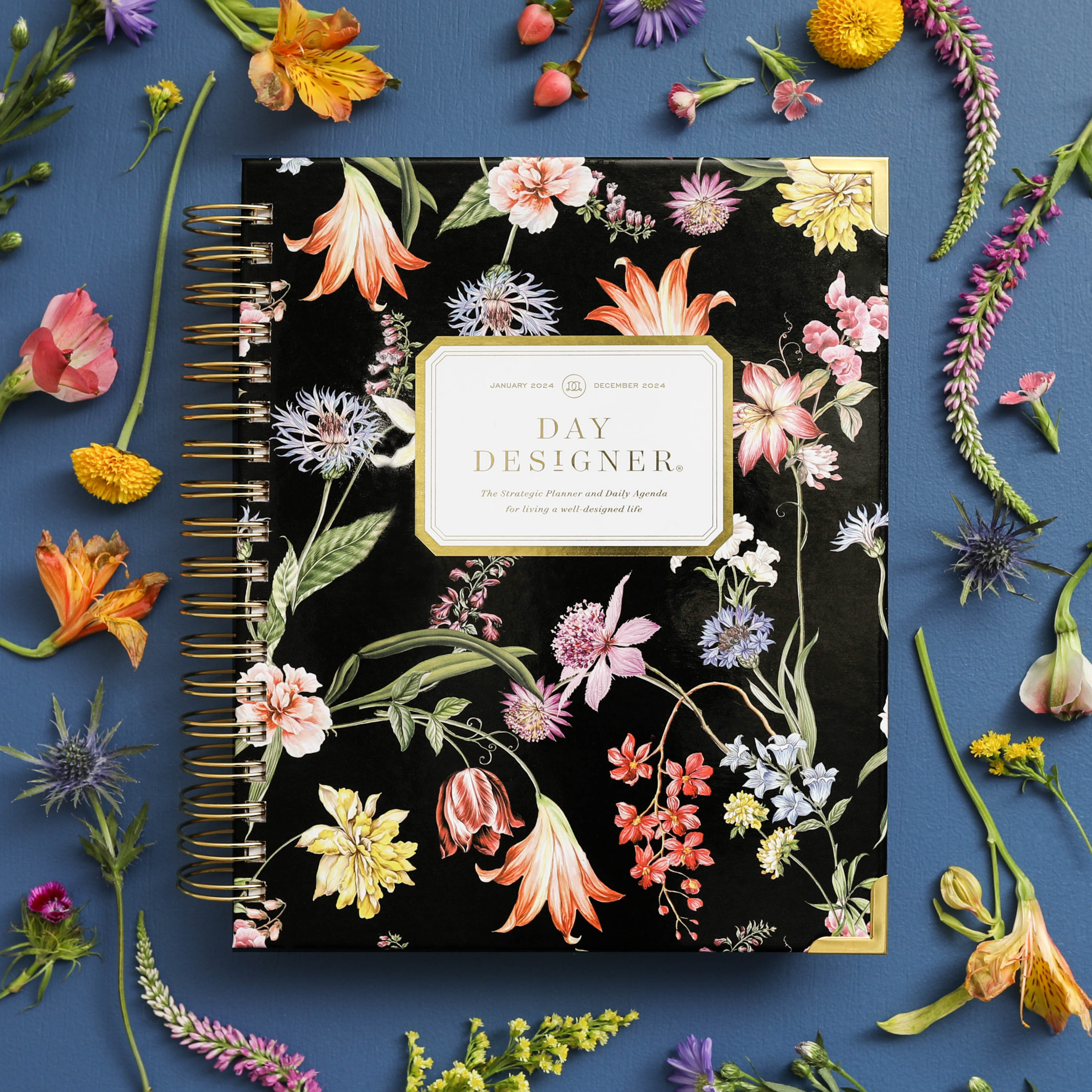2024 Daily Planner: Wild Blooms