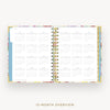 Day Designer 2026 mini weekly planner: oh so lovely cover with 12 month calendar