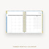 Day Designer 2026-27 weekly planner: Grand Shell cover with monthly calendar