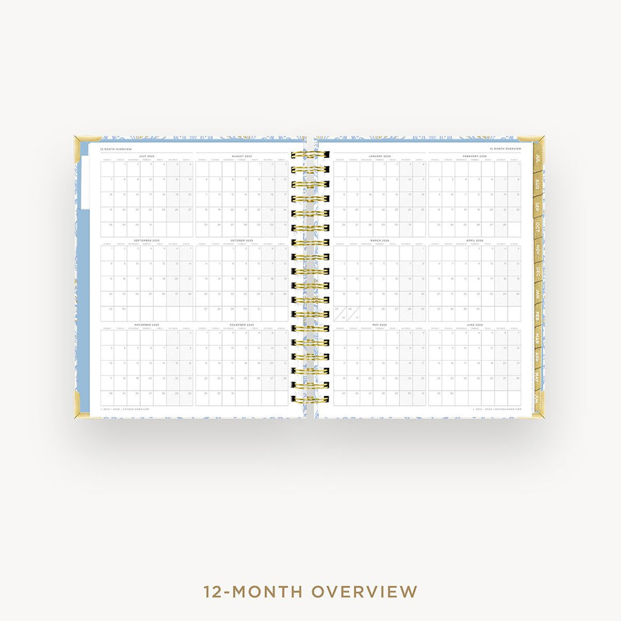 Day Designer 2025-26 daily planner: Alicia cover with 12 month calendar