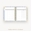 Day Designer 2026-27 daily planner: Day Lily cover with monthly calendar