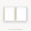 Day Designer 2026-27 weekly planner: Grand Shell cover with thank you notes pages