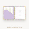 Day Designer 2026-27 weekly planner: Belle Vie cover with pocket and gold stickers