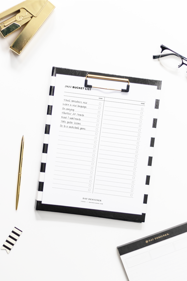 Free 2025 Bucket List Printable