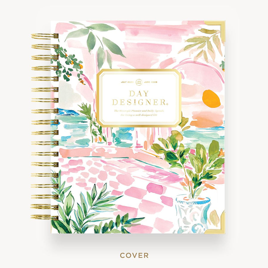 2025-26 Daily Planner: Capri