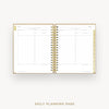 Day Designer 2025-26 daily planner: Caramel Latte cover with daily planning page