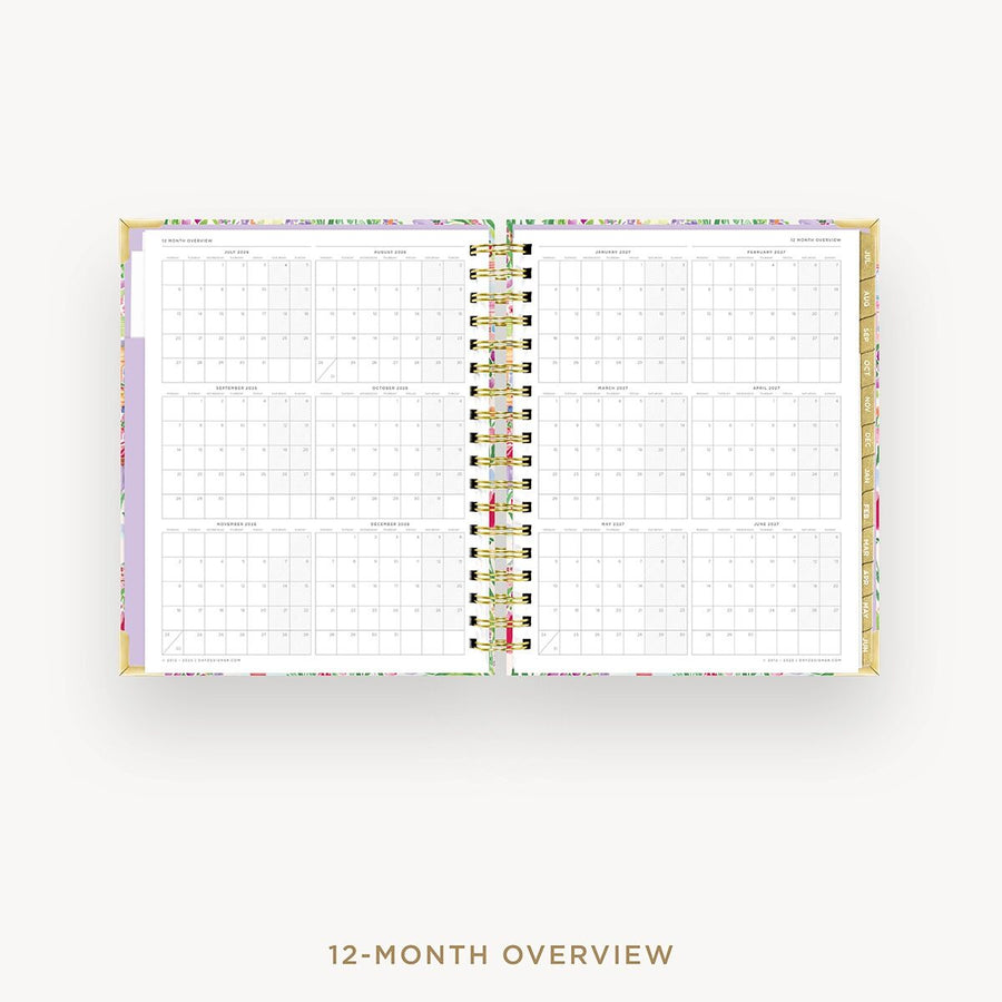Day Designer 2026-27 weekly planner: Belle Vie cover with 12 month calendar