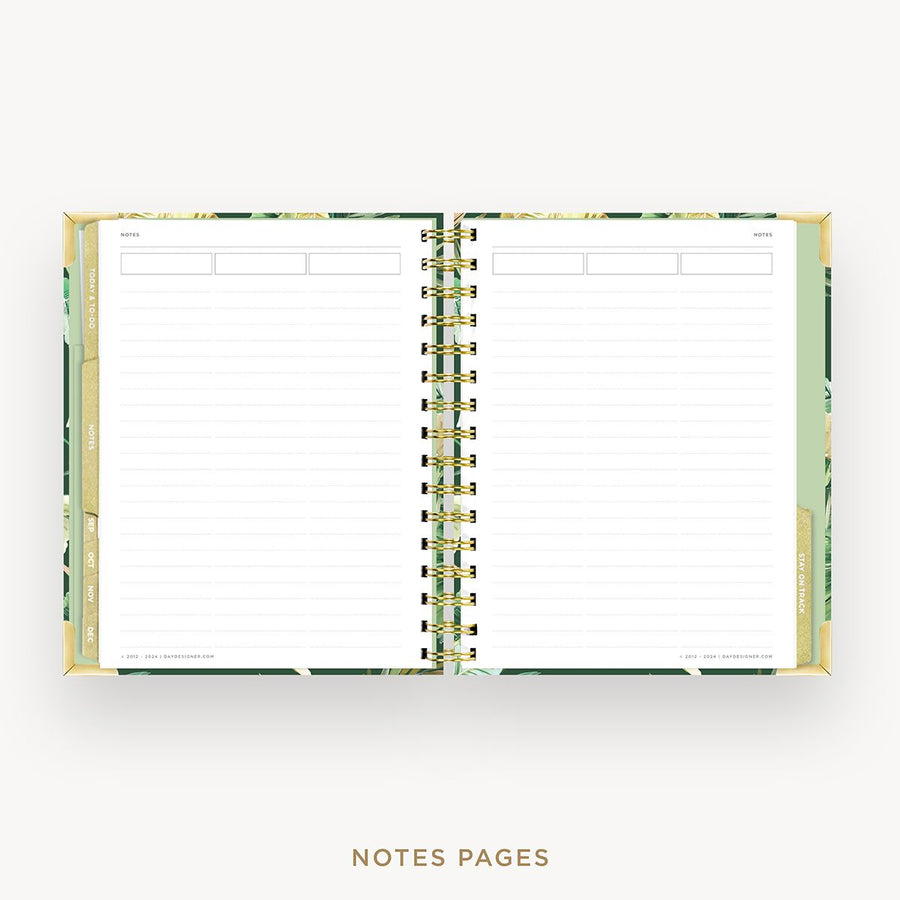 Day Designer 2026 mini weekly planner: st barts cover with note-taking pages