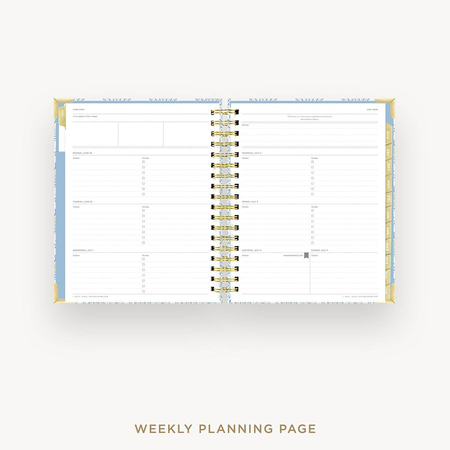 Day Designer 2026-27 weekly planner: Grand Shell cover  with weekly planning pages