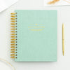 Day Designer 2026 daily planner: sage bookcloth beautiful cover agenda book