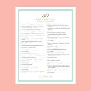 Free 50 Best Practices Printable