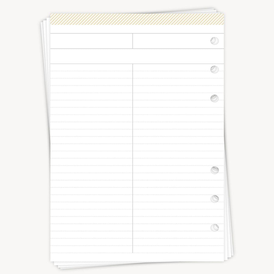 A5 Planner Inserts: 2026 Weekly/Monthly A5 (Calendar Year)
