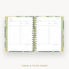 Day Designer 2026 mini weekly planner: st barts cover with undated daily planning pages