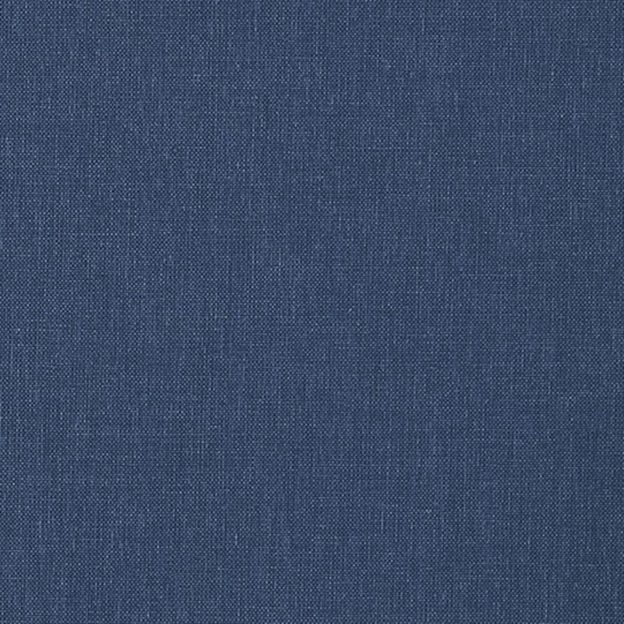 Close-up image of a navy bookcloth texture cover of a daily planner.
