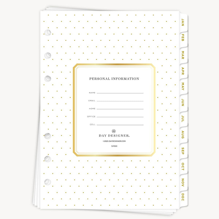 A5 Planner Inserts: 2026 Weekly/Monthly A5 (Calendar Year)