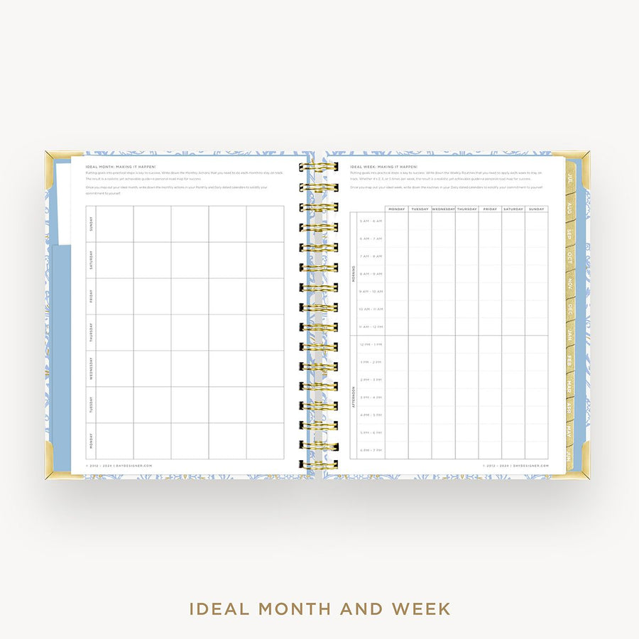 Day Designer 2025-26 mini weekly planner: Alicia cover with ideal week worksheet