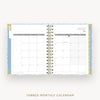 Day Designer 2025-26 mini weekly planner: Alicia cover with monthly calendar