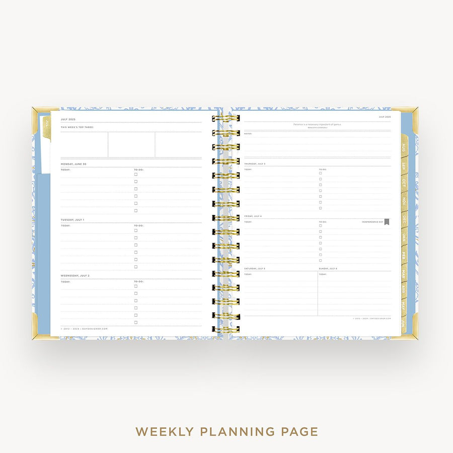 Day Designer 2025-26 mini weekly planner: Alicia cover  with weekly planning pages