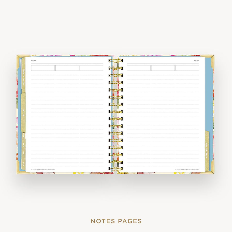 Day Designer 2025-26 mini weekly planner: Oh So Lovely cover with note-taking pages