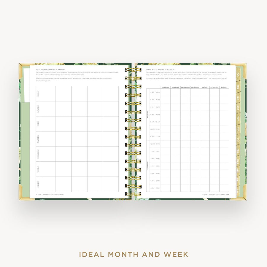 Day Designer 2025-26 mini weekly planner: St. Barts cover with ideal week worksheet