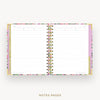 Day Designer 2025-26 mini weekly planner: Ula Bloom cover with note-taking pages