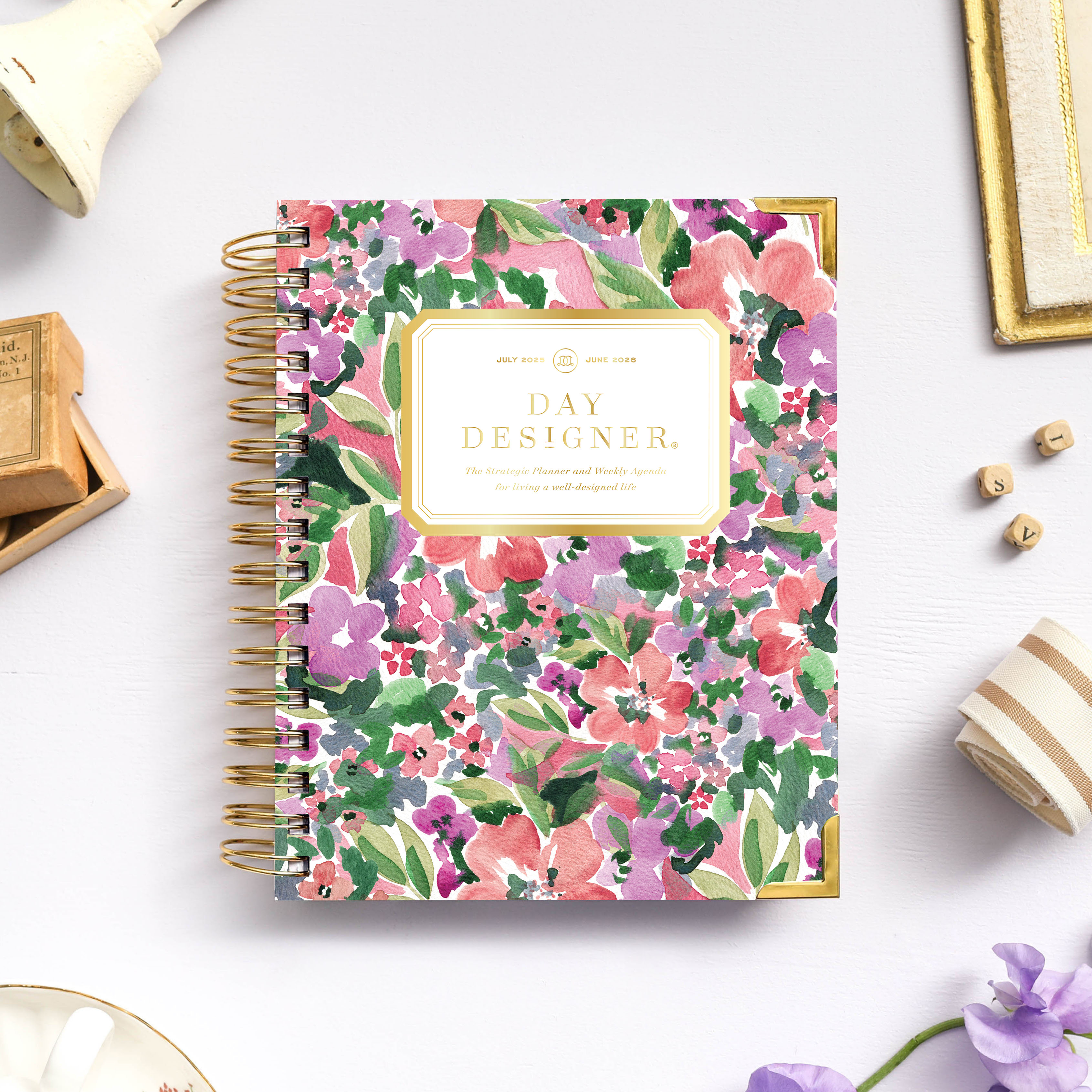 2025-26 Mini Weekly Planner: Ula Bloom