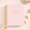 Day Designer 2025-26 daily planner: Peony Bookcloth beautiful cover agenda book