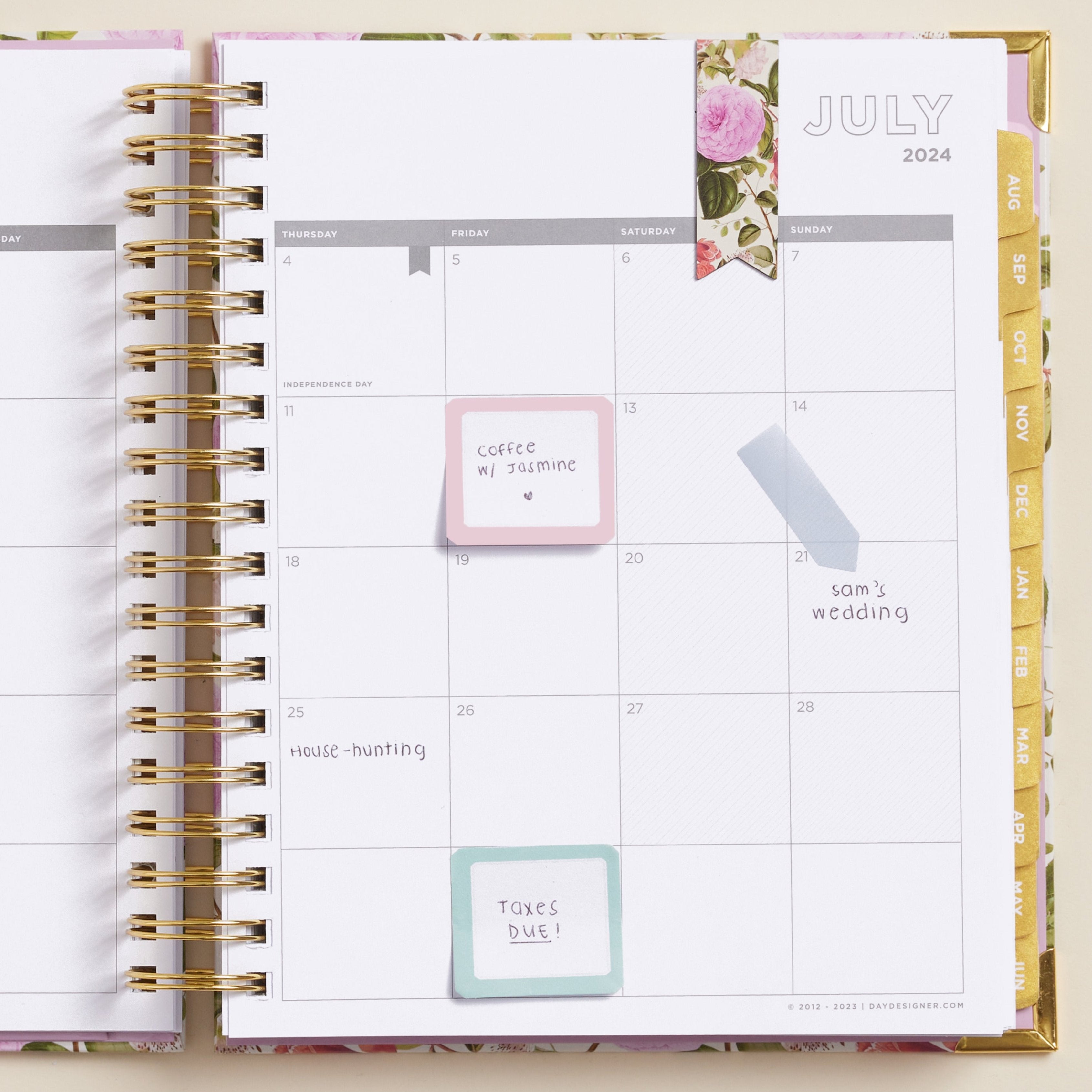 Monthly Sticky Notes: 3-Pack Set