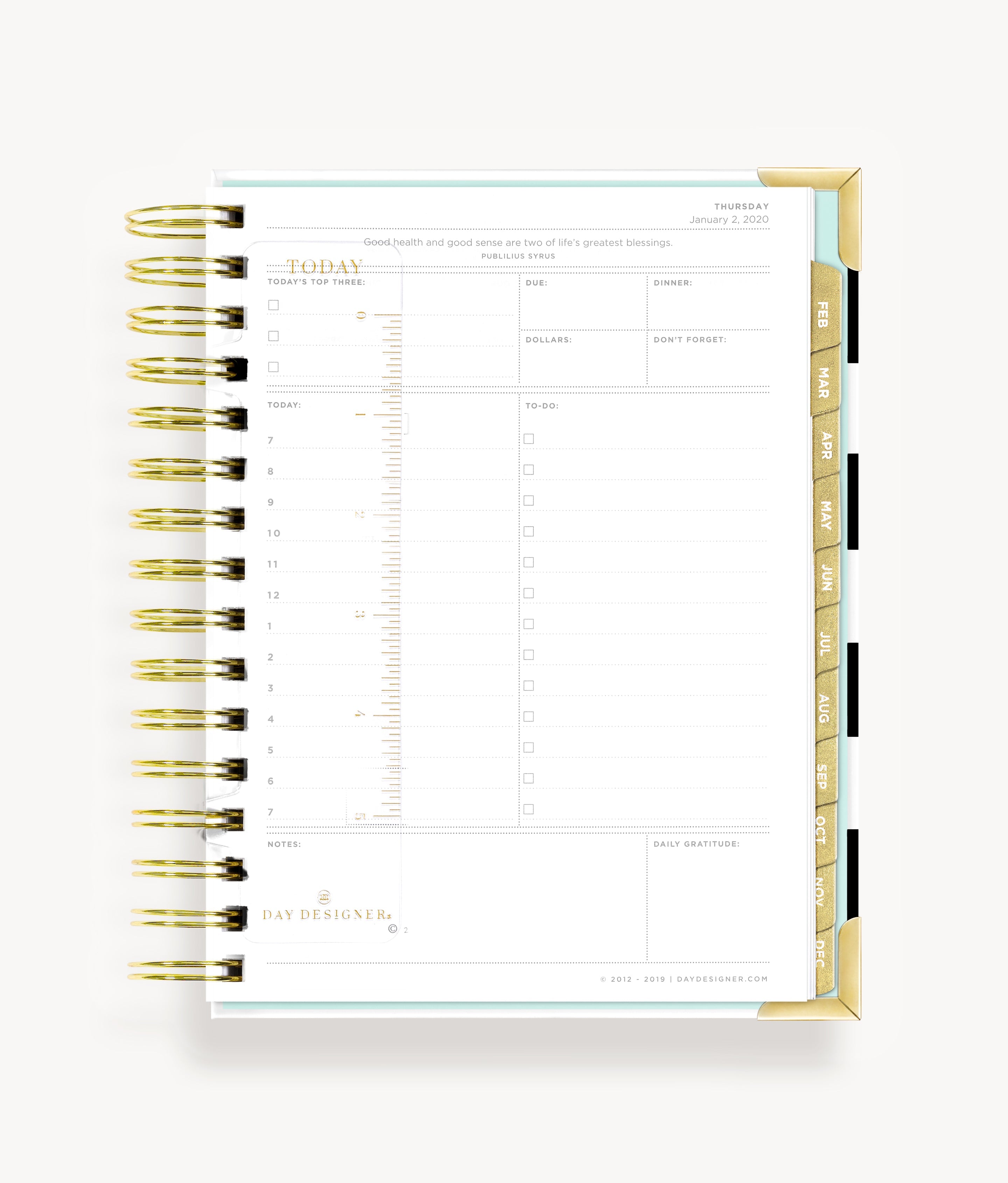 Flagship Mini Bookmark Planner Ruler