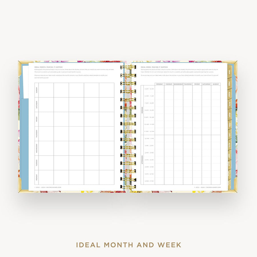 Day Designer 2026 mini weekly planner: oh so lovely cover with ideal week worksheet