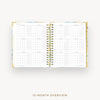 Day Designer 2025-26 daily planner: Sea and Sky cover with 12 month calendar