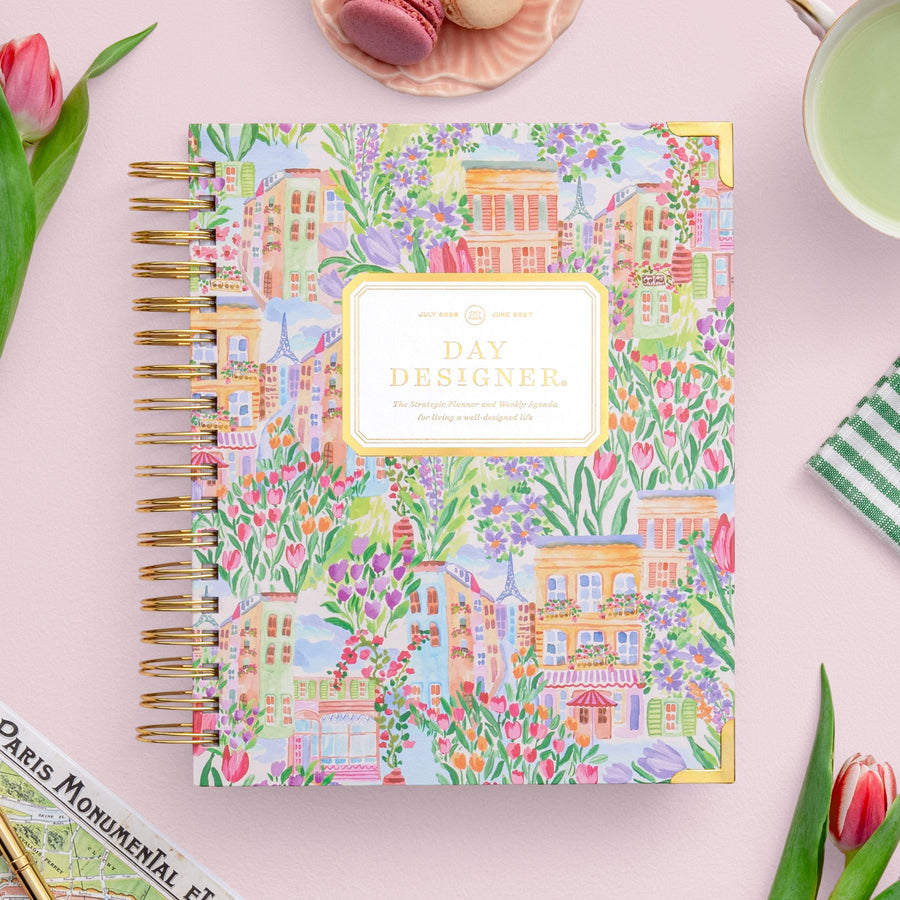 Day Designer 2026-27 weekly planner: Belle Vie beautiful cover agenda book