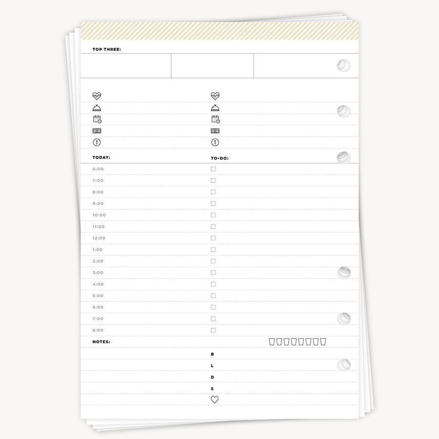 A5 Planner Inserts: 2026 Weekly/Monthly A5 (Calendar Year)