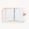 A5 Vegan Leather Planner: Blush