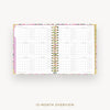 Day Designer 2025-26 daily planner: Ula Bloom cover with 12 month calendar